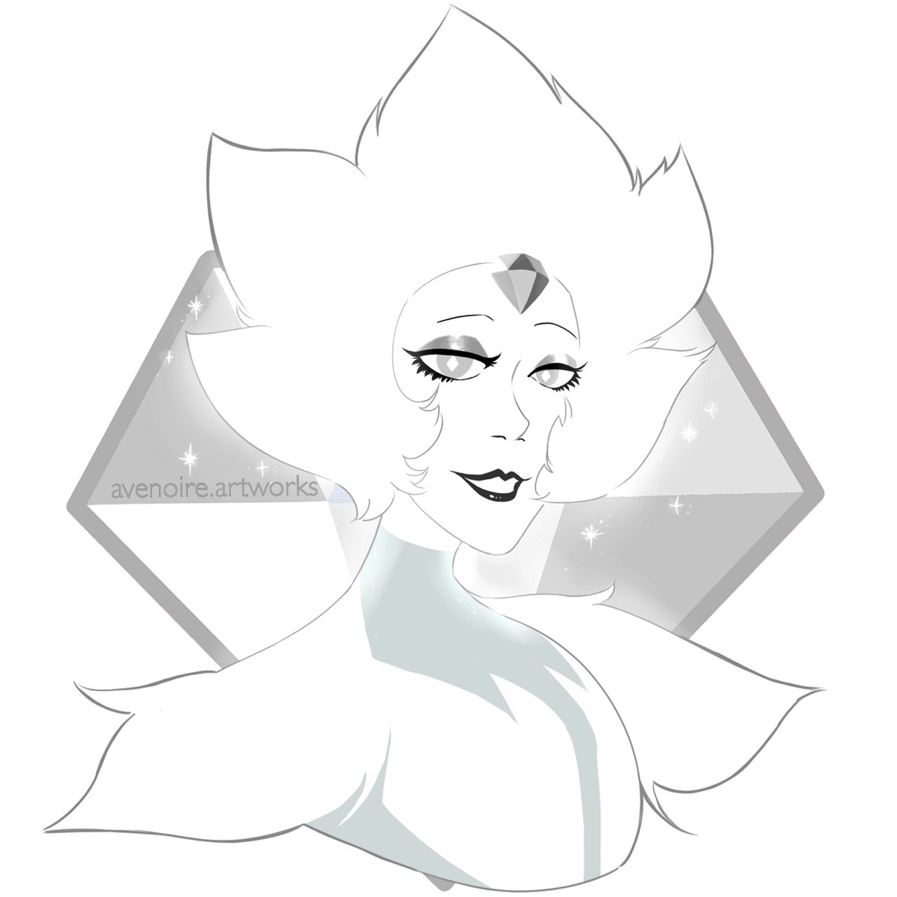 The Diamond Authority it occurred to me i have never drawn anything from SU (despite my on and off love for the show)