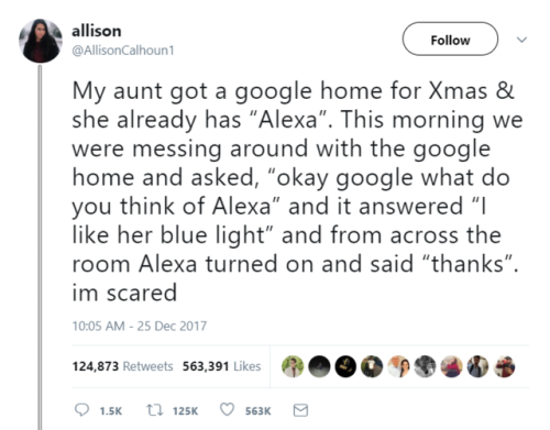 aspoopybean - officialqueer - Alexa and Google are girlfriends...