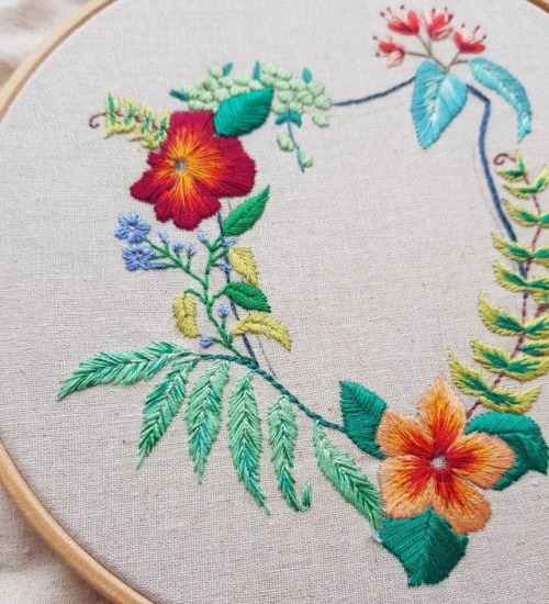 sosuperawesome - Embroidery Art Hoops, by Georgie K. Emery on...
