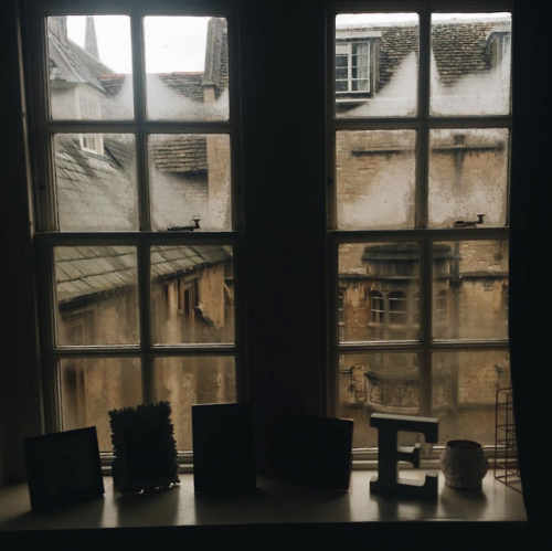 the-cozy-room:musingsofemma - A gloomy day but the the view from...