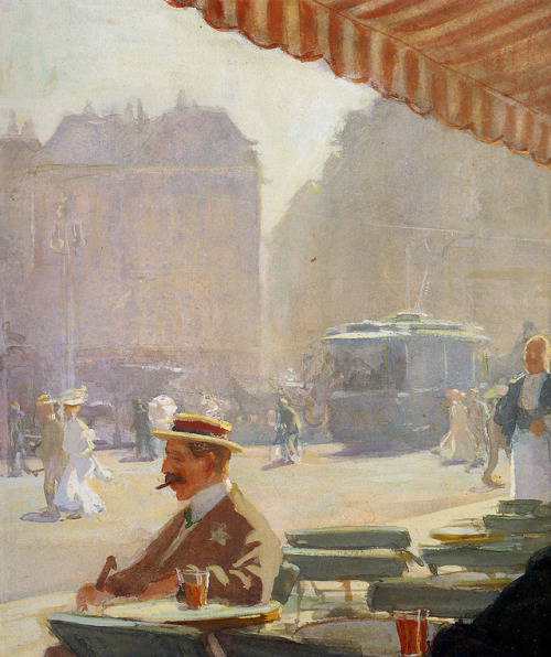 spoutziki-art - Rembrandtplein by Leo Gestel - 1906