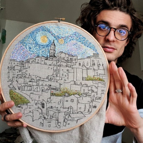 sosuperawesome - Embroidery by Charles Henry, on Instagram