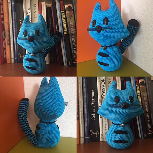 ericacrochets - Blue Kitten byTeresa AlvarezFree Crochet...