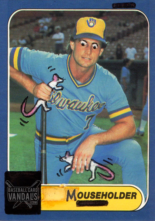 baseballcardvandals - Check out my rodents, brodents.Own this...