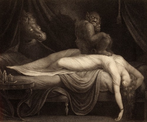 scribe4haxan - The Nightmare (1783 / Stipple engraving) - By...