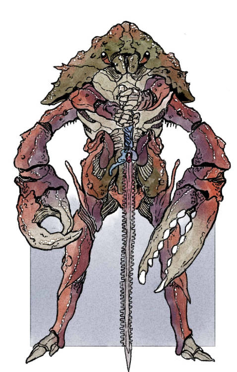postapocalypticflimflam - tbailey-illustration - Crabguy based on...