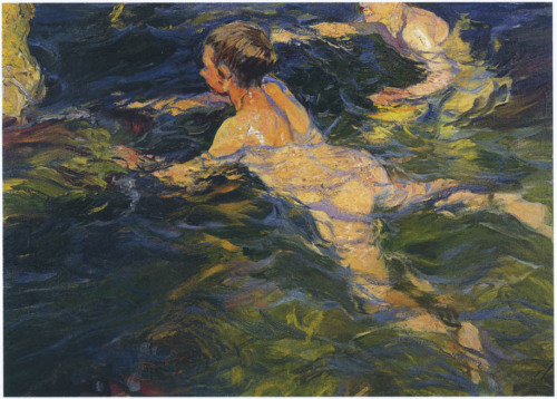 master-painters:Joaquin-Sorolla - Swimmers - 1905