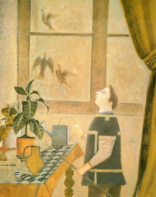 artist-balthus - The Child with Pigeons, 1959, BalthusSize - ...