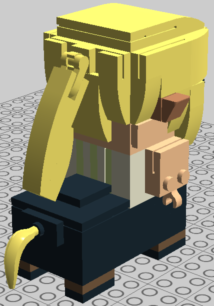 Ok new Brickhead, this time its Centorea from Monster Musume,...