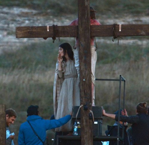 babystars - artfilmfan - Rooney Mara as Mary Magdalene smoking a...