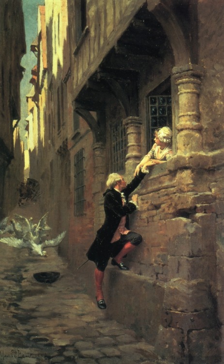 vivelareine - L'Escalade by Maurice Leloir, 19th century.