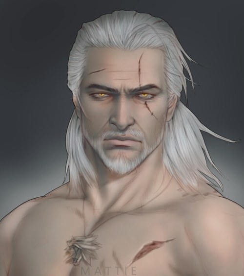 mattie7-7 - Daddy Geralt “so done with your shit” of Rivia wip