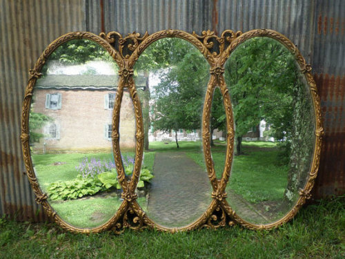 90smomm - thegolddig - Huge Vintage Triple Mirror(more...