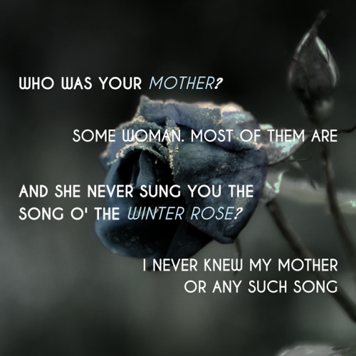 ladyofdragonstone - Jon Snow + Winter Roses Imagery This is...