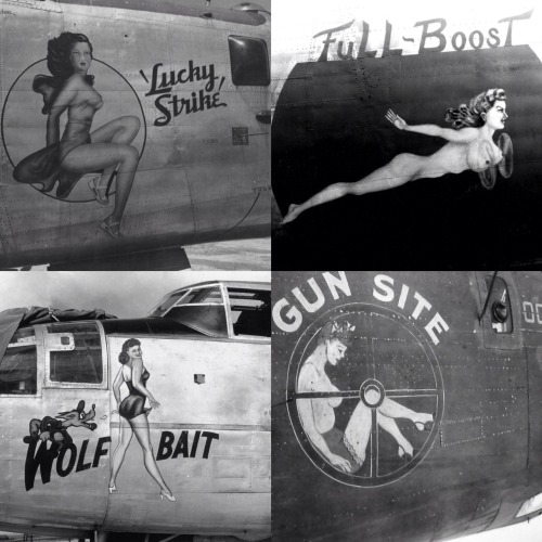 atomic-chronoscaph - World War II Aircraft Nose Art