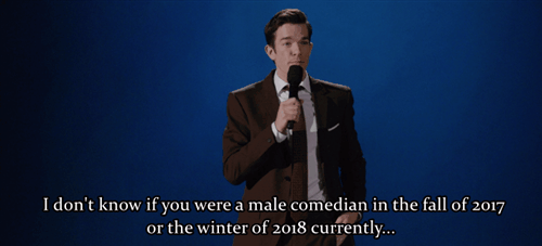 possiblestalker - Of COURSE John Mulaney is the first male...