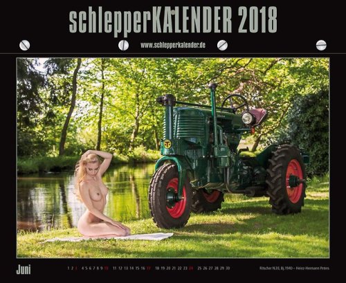 bulldogs-und-moepse - Juni | schlepperKALENDER 2018