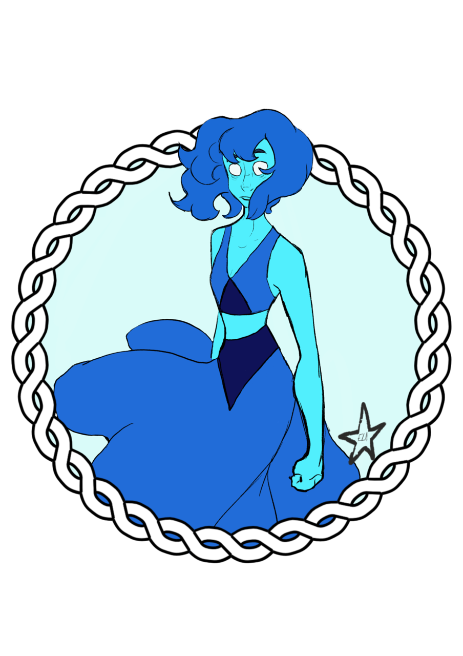 A suuuuper quick lapis that I was asked to draw :D If you like my art comment/reblog it!