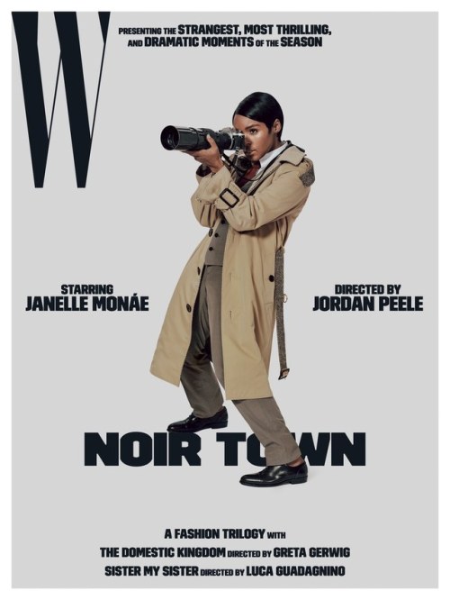 girlwithlandscape - Janelle Monáe Stars in “Noir Town,” Directed...