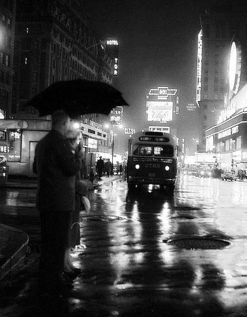 frenchcurious - Times Square, New York, 1956. - source Facebook.