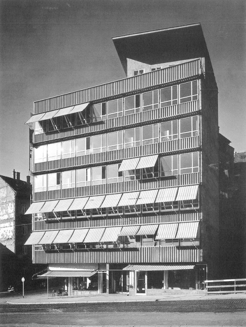 germanpostwarmodern - Office Building “Loba Haus” (1948-52) in...