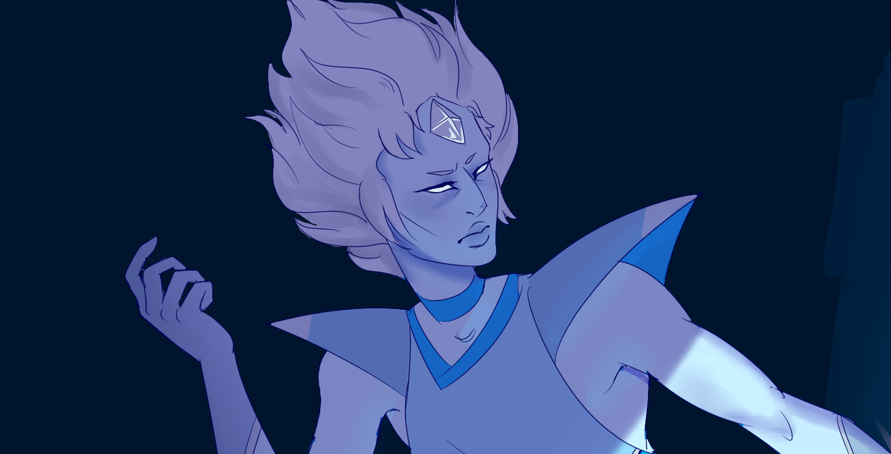 White Diamondpart of an art challenge for myself to stick to a certain colour pallet- based on a few theories i watched on who shattered Pink Diamond. it’s still not perfect but I dont think ill...