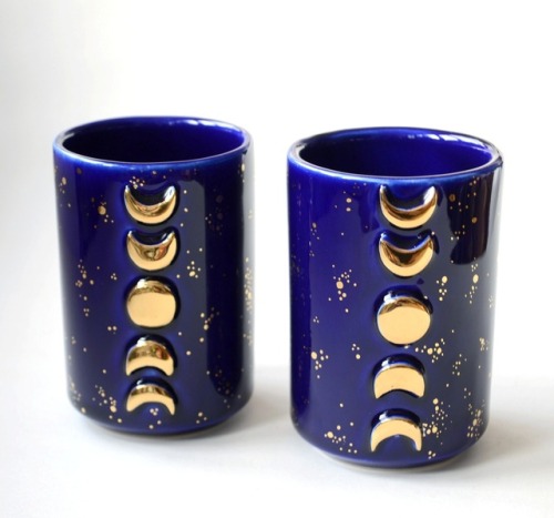 sosuperawesome:Ceramic Cups, Wall Hangings and Jewelry, by...