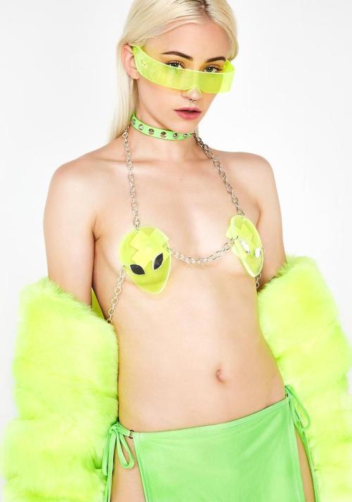 marina-fini - new alien belts & bras now on @dollskill...