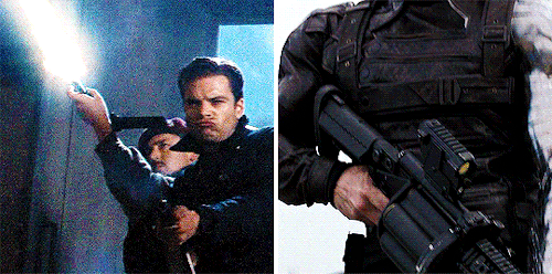 all-about-that-fandoms - n-barnes - Bucky with the guns.
