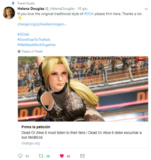 Petition: “Dead or Alive 6 must listen to their fans!”The...