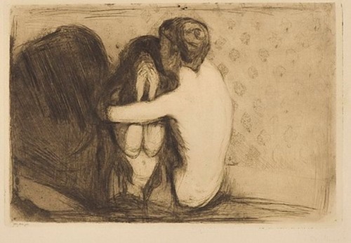 cyniqueindolent - Edvard Munch – Consolation, 1894Il disperato...