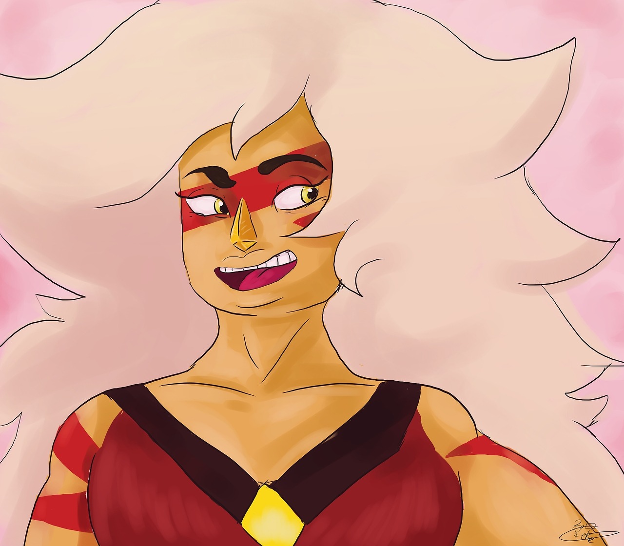 more Jasper haha I’m just so exited I got a tablet today and well so uh Jasper is fun to draw so yeah gonna spam stuff here untill I get bored of playing with this thing