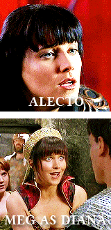 quatorz - claudiablacks - All characters played by Lucy Lawless...