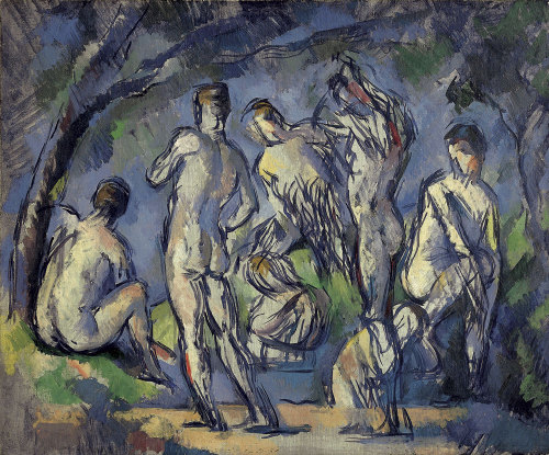 ganymedesrocks - superbestiario - Paul CézanneSeven Bathersc....