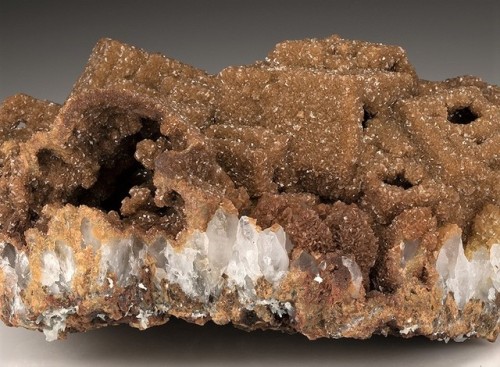 bijoux-et-mineraux - Siderite after Calcite - Turt Mine, Satu...