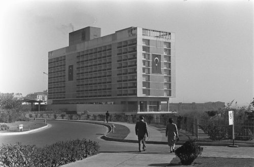 germanpostwarmodern - Hilton Hotel (1955) in Istanbul, Turkey,...