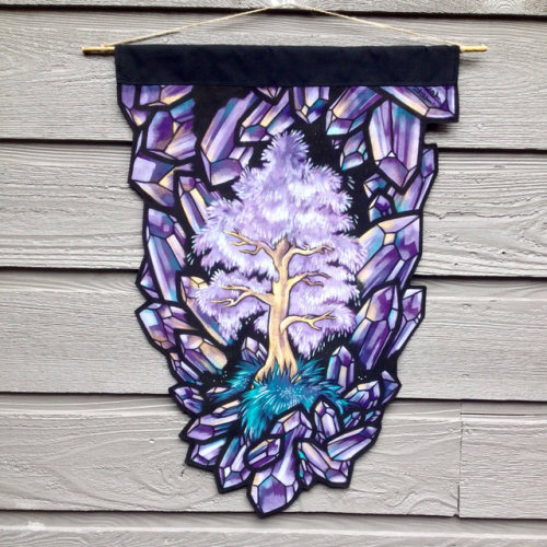 therootedcottage - sosuperawesome - Crystal Wall Hangings by Lily...