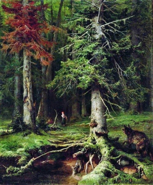 starxgoddess - Julius von Klever (1850-1924), Red Riding Hood,...
