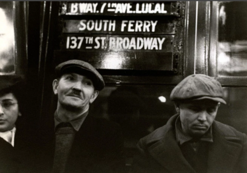 last-picture-show - Walker Evans, Subway Passenger, New York,...