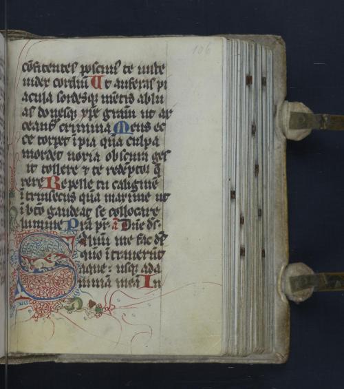 Ferial psalter, Ms. Codex 1057, f. 106r by Catholic Church,...