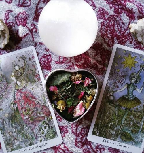 inconspicuousflower - My favorite things. Tea, tarot and crystals...