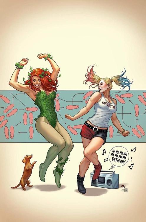 league-of-extraordinarycomics - Harley & Ivy by Frank Cho 