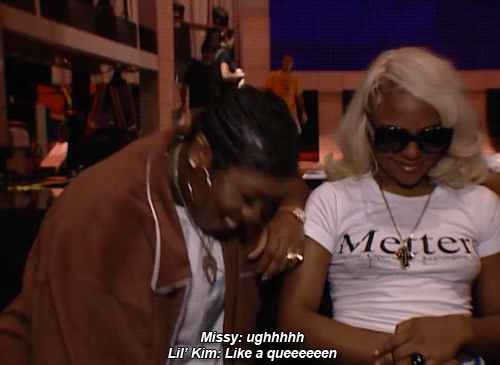 queensofrap - Missy’s reaction in the first gif tells you...
