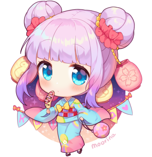A little kanna charm I made for self indulgence~ Will be...