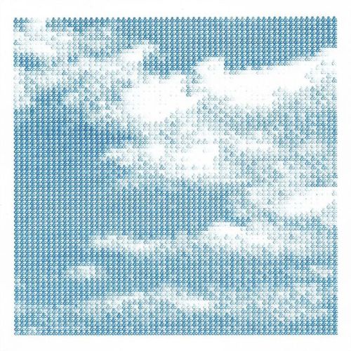 visual-poetry - »clouds« typewriter-art by sebastien hildebrand
