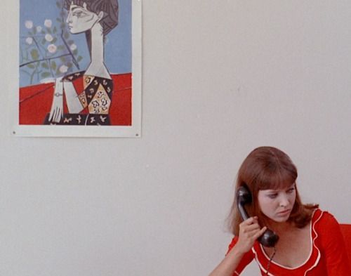 ciao-belle:Anna Karina in Pierrot le Fou, directed by Jean-Luc...