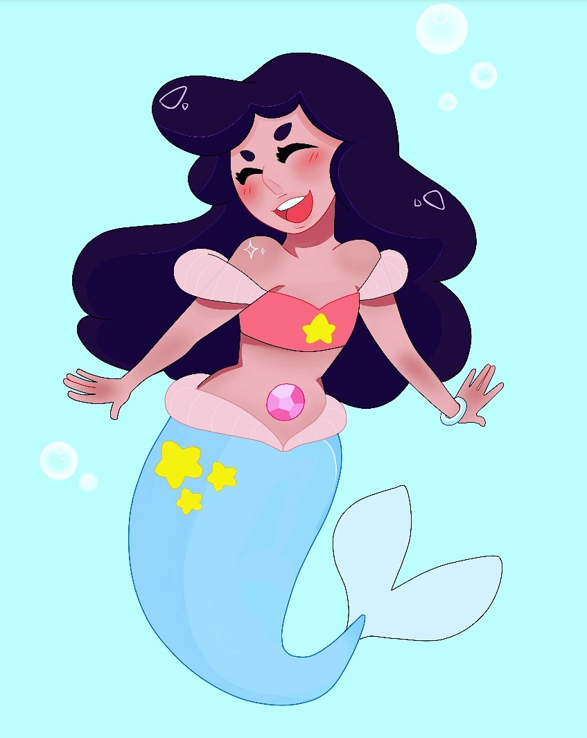 Happy Stevonnie mermay I pictured them having fun and dancing They’re such a sweet fusion💕 Who should I draw next on twitch? Comment and let me know💕⭐ Twitch.tv/trinnybop Source:: @trinnyos