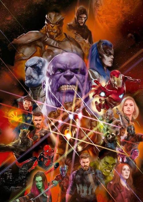marvel-feed - NEW 'AVENGERS - INFINITY WAR’ POSTER!The poster is...