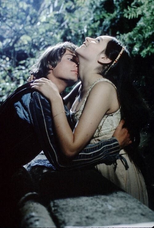 Leonard Whiting and Olivia Hussey in “Romeo and...
