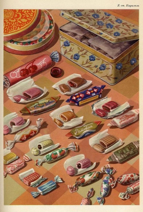 sovietpostcards - Soviet ready-made confectioneries. Most of...